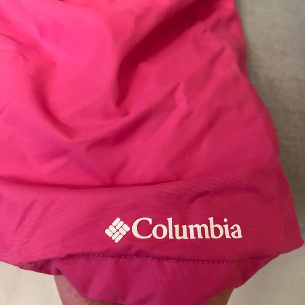 Hot pink snow pants/bib for your tween